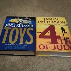 3 Hardback James Patterson books